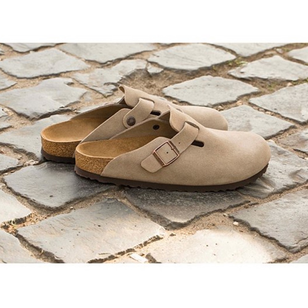 Birkenstock Boston Suede Clog